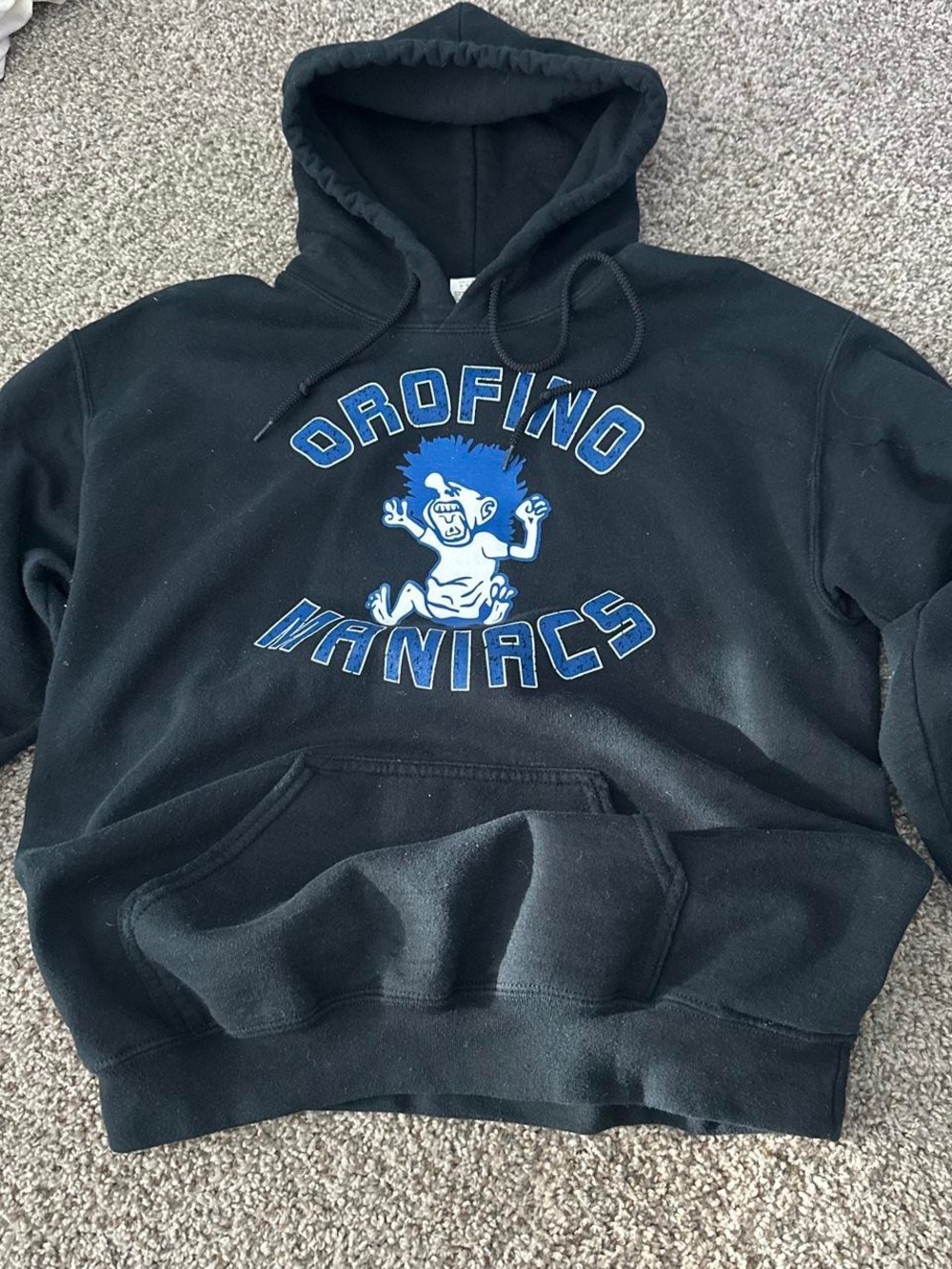 Black Hoodie - Men's Graphic Pullover